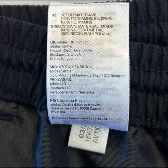 ADIDAS ORIGINALS Men's Joggers Black Track Pants Sz Medium BRAND NEW! - Picture 15 of 16